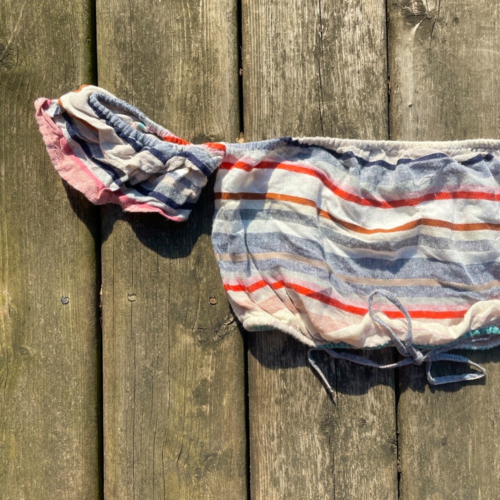 Off the shoulder cottage core top